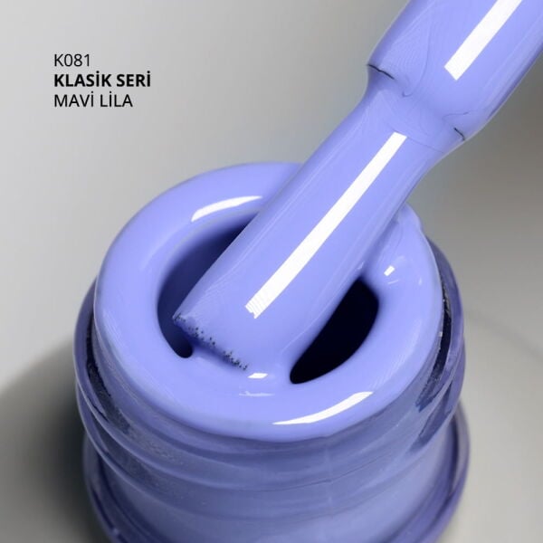 Momo Professional Klasik Seri Kalıcı Oje K081 Mavi Lila (14ml)