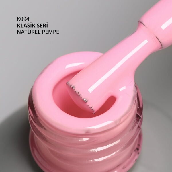 Momo Professional Klasik Seri Kalıcı Oje K094 Natürel Pembe (14ml)