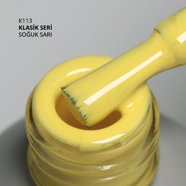 Momo Professional Klasik Seri Kalıcı Oje K113 Dark Butter Yellow (14ml)