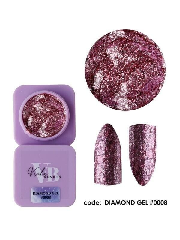 Viola Beauty Diamond Paint Gel #0008 6gr