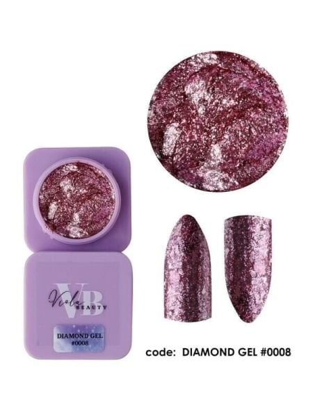 Viola Beauty Diamond Paint Gel #0008 6gr