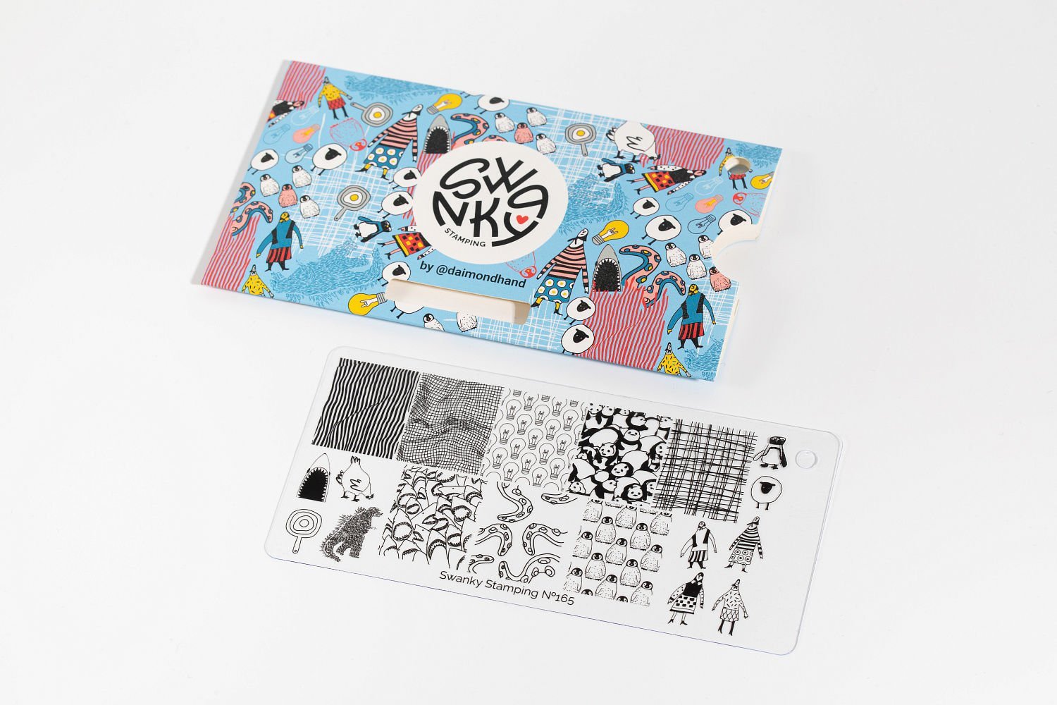 Swanky Stamping Plaka 165