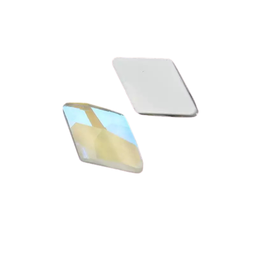 Taş Eşkenar Dörtgen Royal White 6*10mm 2 Adet