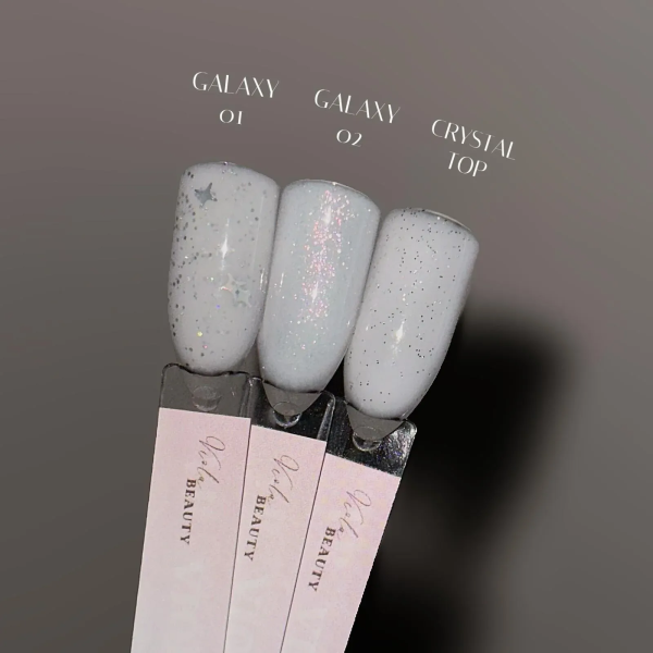 Viola Beauty Crystal Top Coat - Simli Top Coat 13 ml