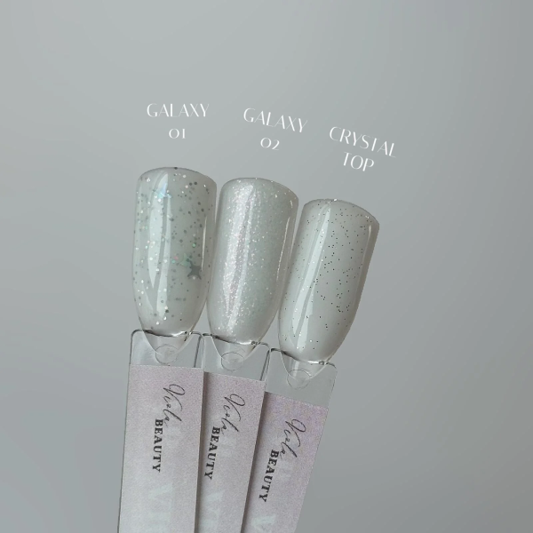Viola Beauty Galaxy Top Coat #001 - Simli Top Coat 13 ml