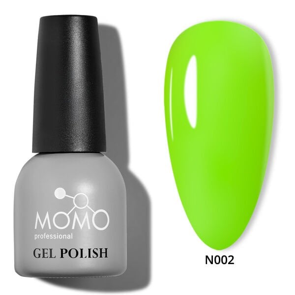 Momo Professional Neon Seri Kalıcı Oje N002 Neon Yeşil (14ml)