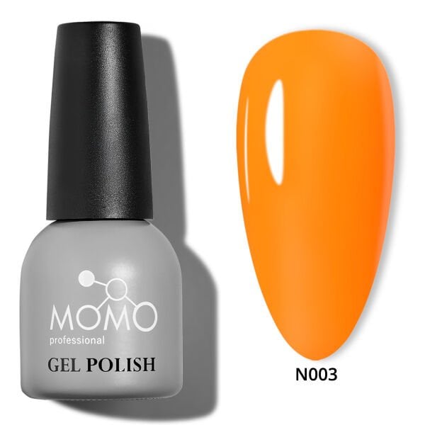 Momo Professional Neon Seri Kalıcı Oje N003 Neon Turuncu (14ml)
