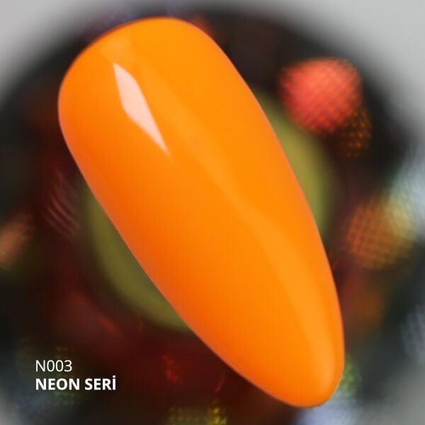 Momo Professional Neon Seri Kalıcı Oje N003 Neon Turuncu (14ml)
