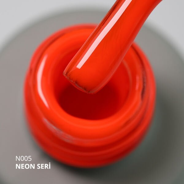Momo Professional Neon Seri Kalıcı Oje N005 Neon Nar Çiçeği (14ml)