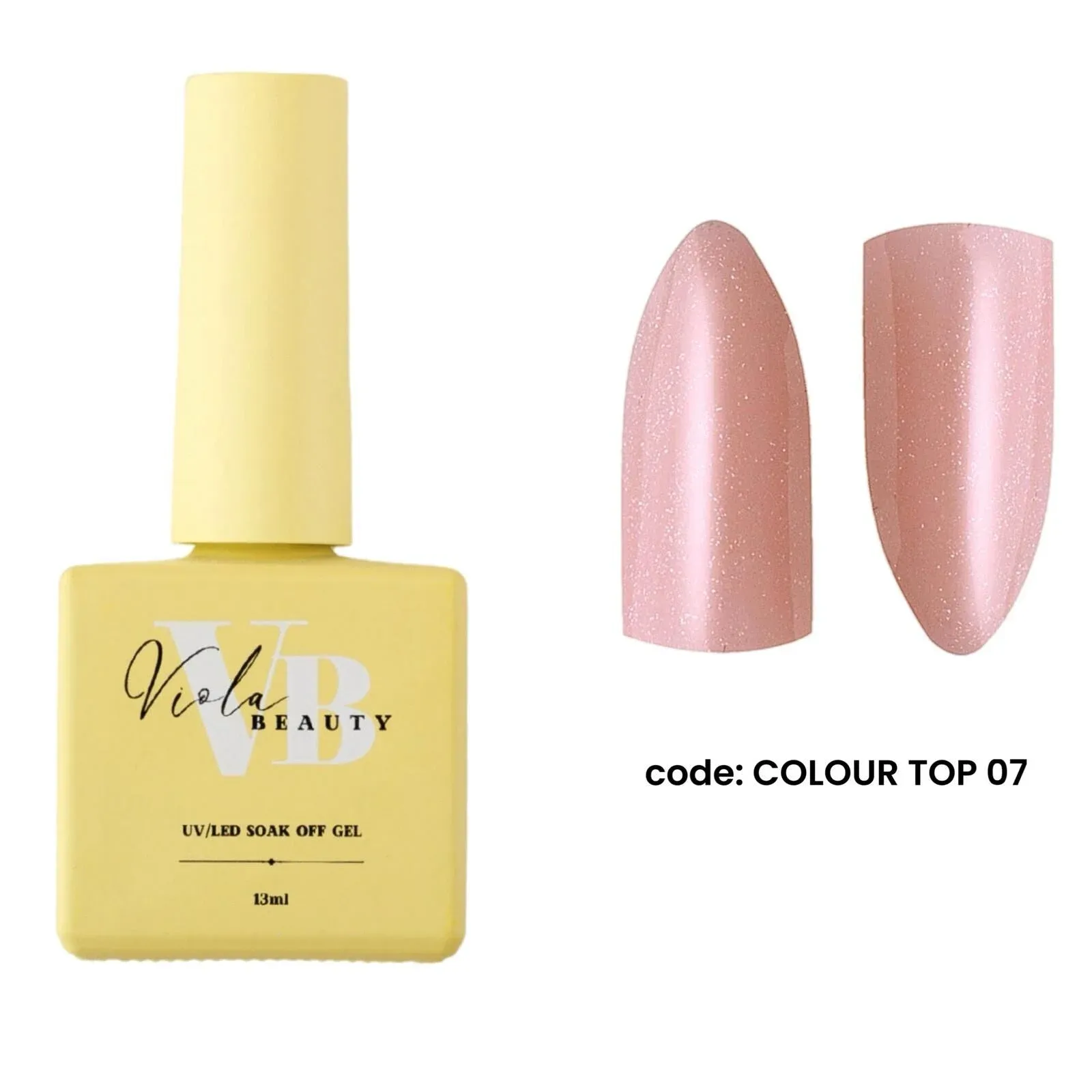 Viola Beauty Color Top Coat #0007 13 ml