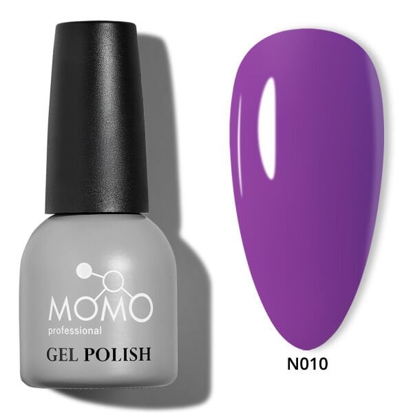 Momo Professional Neon Seri Kalıcı Oje N010 Neon Mor (14ml)
