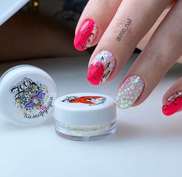 Zoo Pul 1290 Beyaz Pembe Sedefli 3mm (1gr)