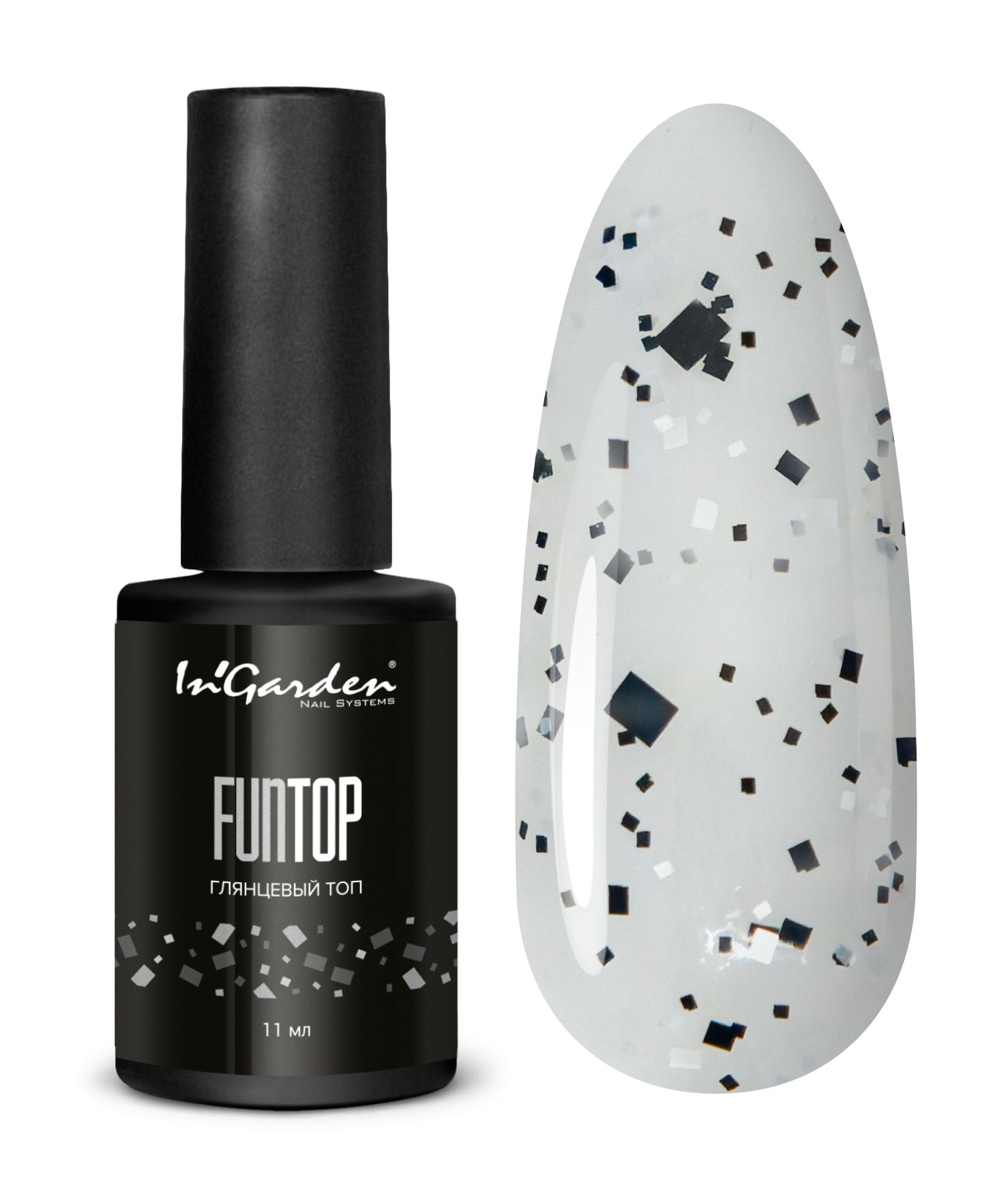 In'Garden Fun Top Coat /Yapışkansız (11ml)