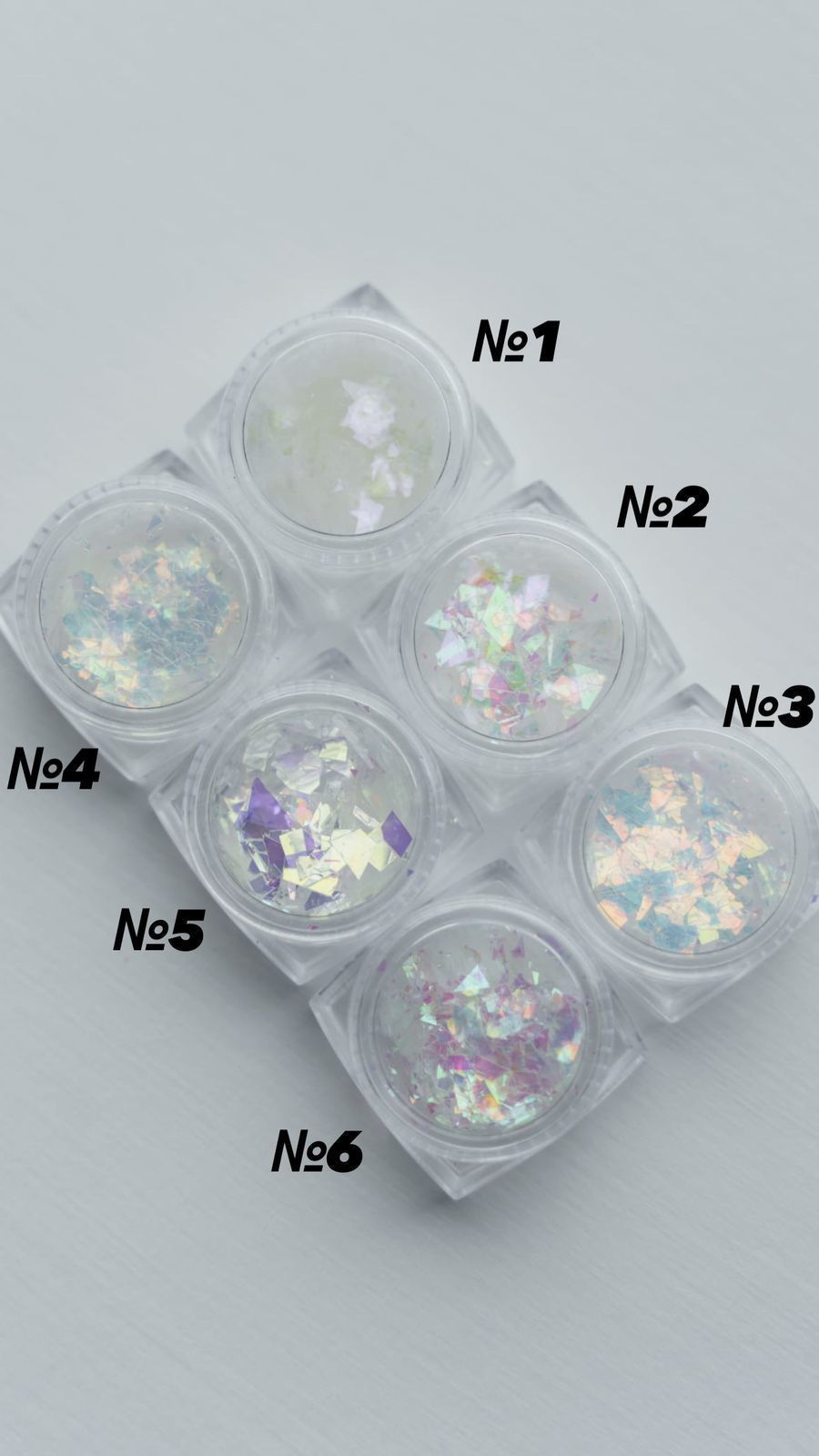 Swanky Stamping Folyo Kırık Cam Efektı №5