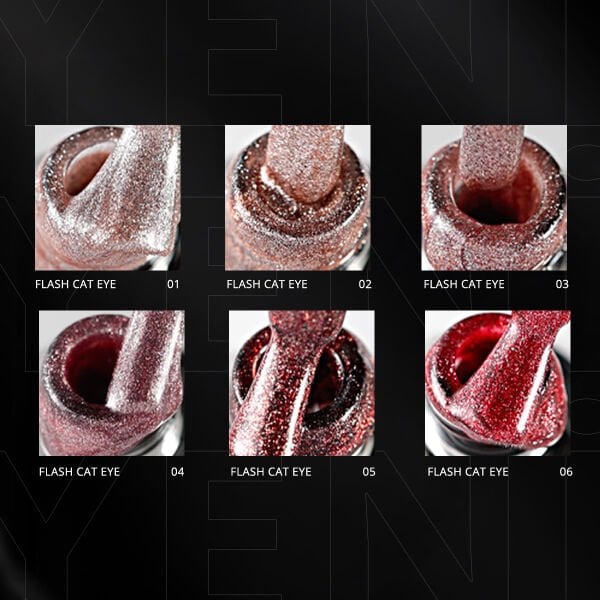 Momo Professional Flash Cat Eye Kalıcı Oje №01 (10ml)