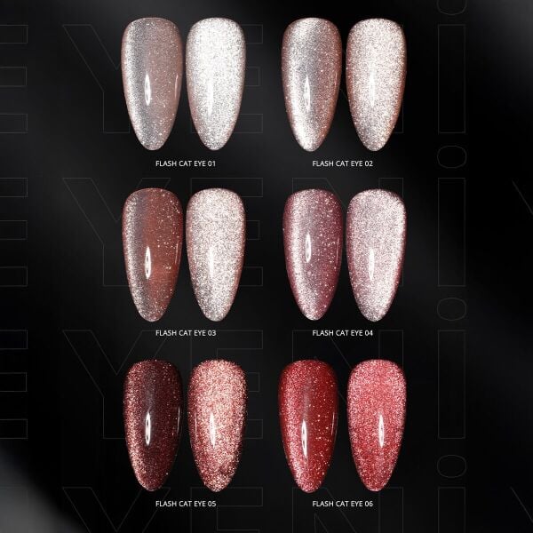 Momo Professional Flash Cat Eye Kalıcı Oje №02 (10ml)