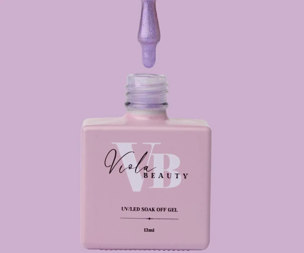 Viola Beauty Shimmer Base Coat #0003 - Renkli Base Coat 13 ml