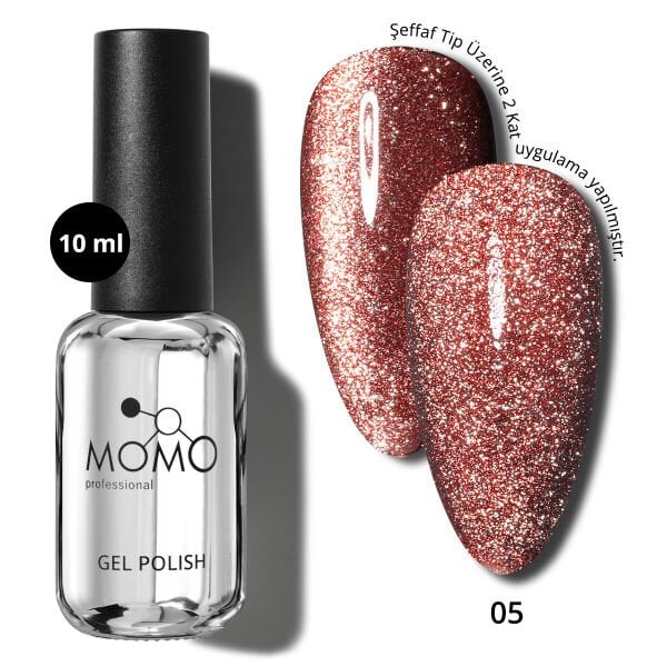 Momo Professional Flash Cat Eye Kalıcı Oje №05 (10ml)