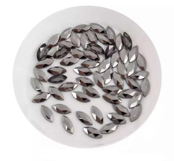 Taş Markiz Hematite 3.5*8mm 2 Adet