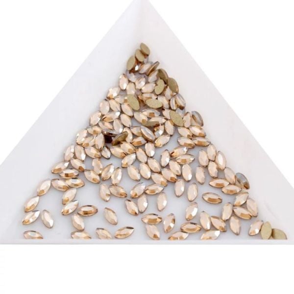 Taş Markiz Şampanya 2*4mm 6 Adet