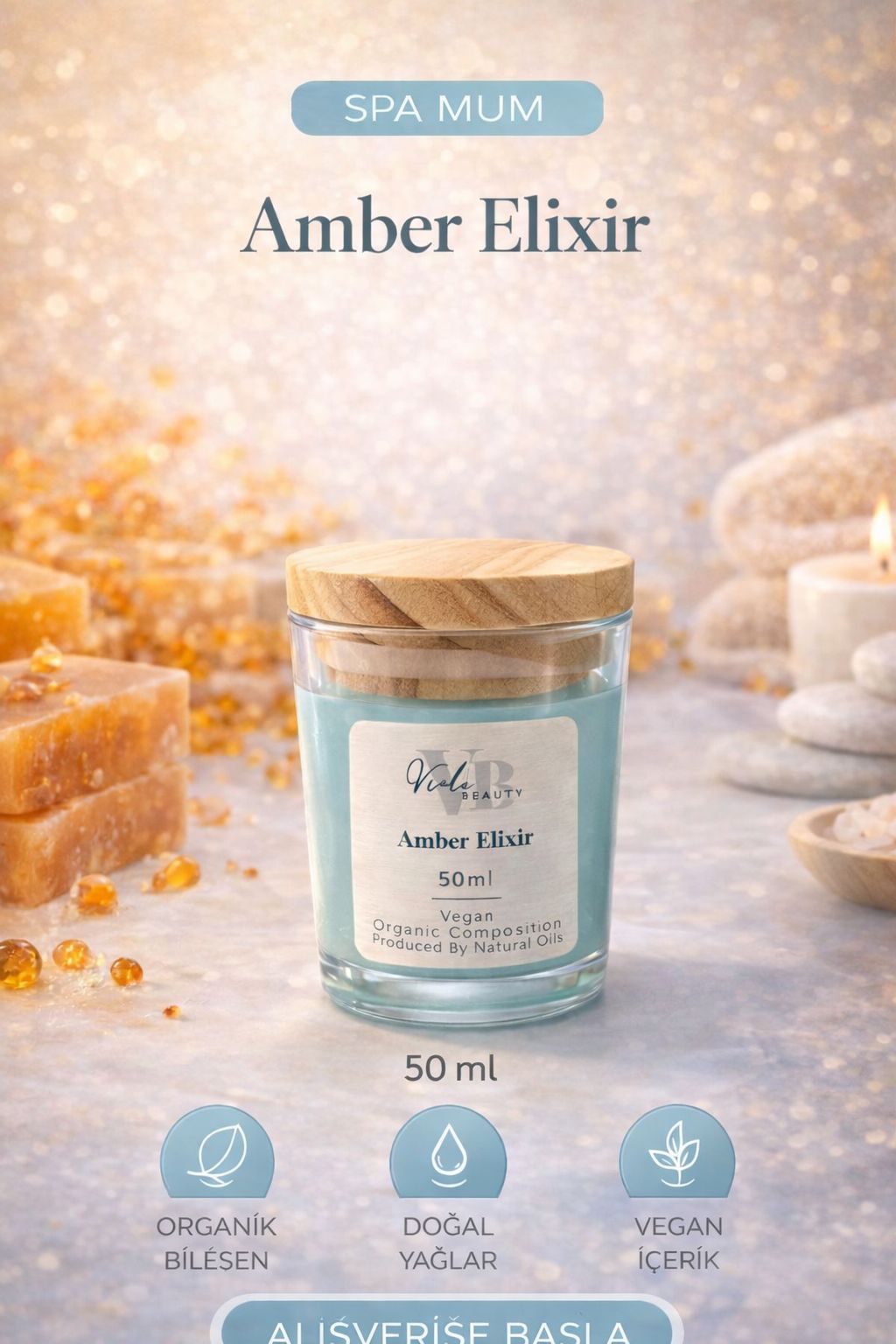 Viola Beauty Spa Mum - Amber Elixir - 50 ml