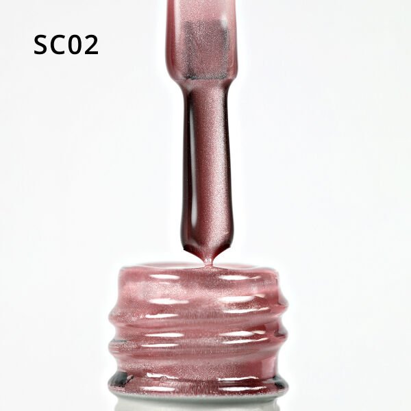 Momo Professional Korean Cat Eye, Silky Cat Eye Kedi Gözü Kalıcı Oje SC02 Pastel Rose (10ml)