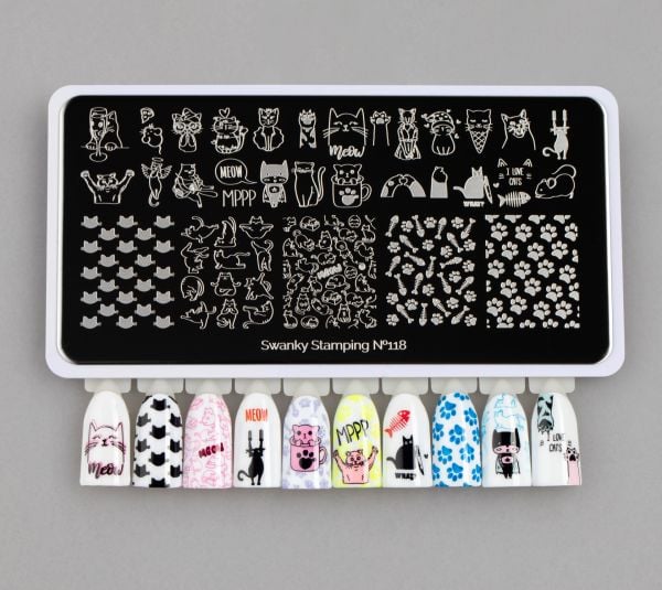 Swanky Stamping Plaka 118
