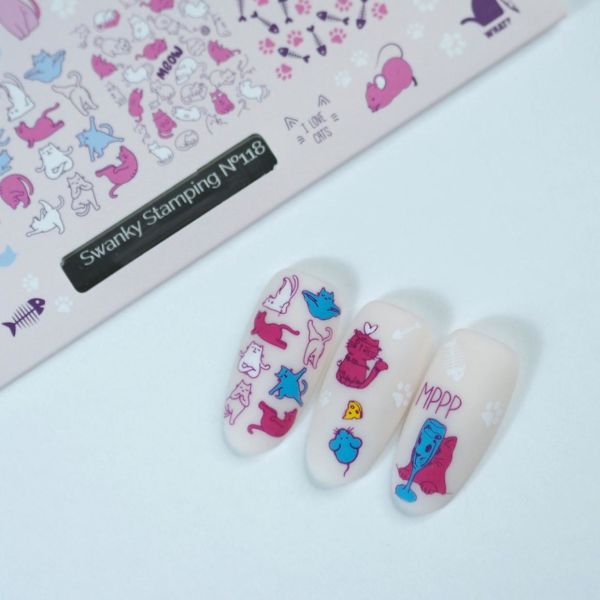 Swanky Stamping Plaka 118