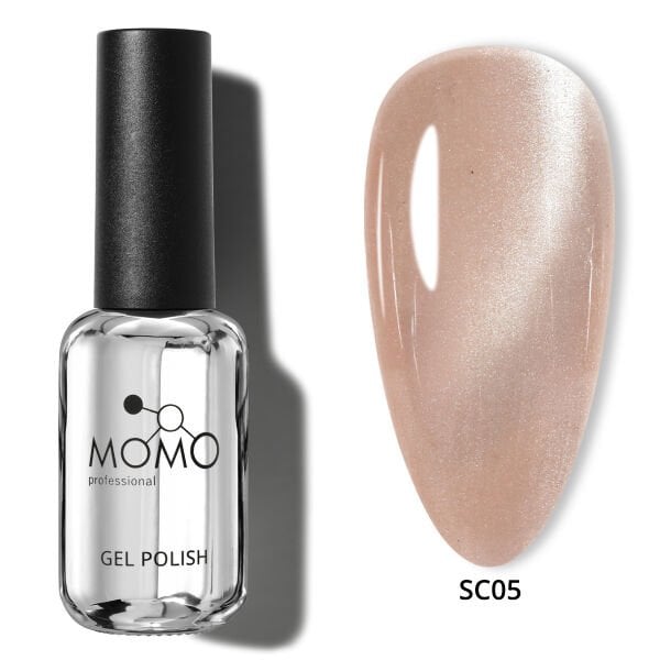 Momo Professional Korean Cat Eye, Silky Cat Eye Kedi Gözü Kalıcı Oje SC05 Ten Rengi (10ml)