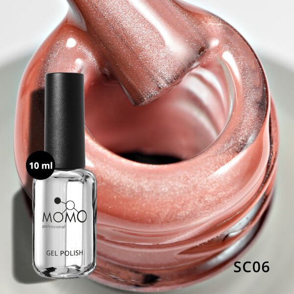 Momo Professional Korean Cat Eye, Silky Cat Eye Kedi Gözü Kalıcı Oje SC06 Natural Pembe (10ml)