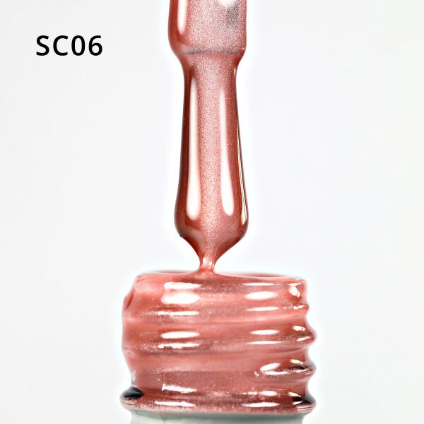 Momo Professional Korean Cat Eye, Silky Cat Eye Kedi Gözü Kalıcı Oje SC06 Natural Pembe (10ml)