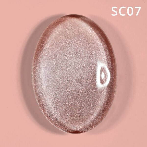 Momo Professional Korean Cat Eye, Silky Cat Eye Kedi Gözü Kalıcı Oje SC07 Gül Kurusu (10ml)