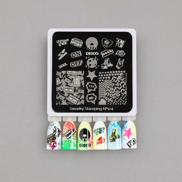 Swanky Stamping Mini Plaka 124