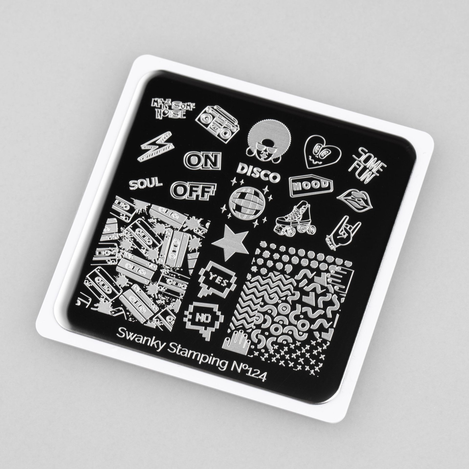 Swanky Stamping Mini Plaka 124