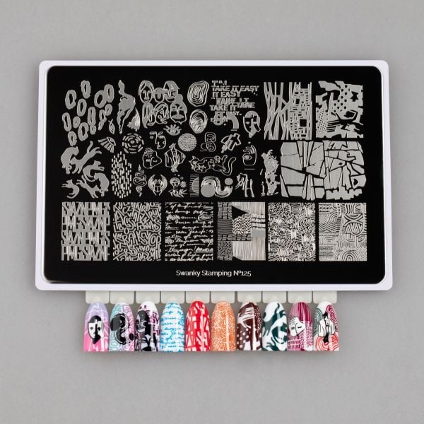 Swanky Stamping Büyük Plaka 125