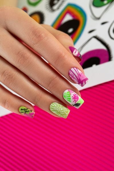 Swanky Stamping Büyük Plaka 125