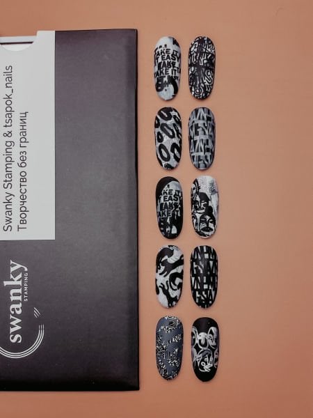 Swanky Stamping Büyük Plaka 125