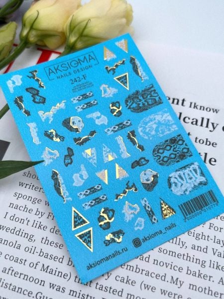 Aksioma Su Transferi Sticker 242-F