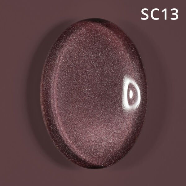 Momo Professional Korean Cat Eye, Silky Cat Eye Kedi Gözü Kalıcı Oje SC13 Kahverengi (10ml)