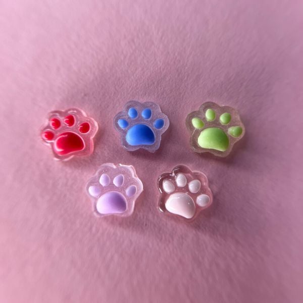 Zoo 1856 3D Patiler Flöresan 5 Adet Çeşitli Renk