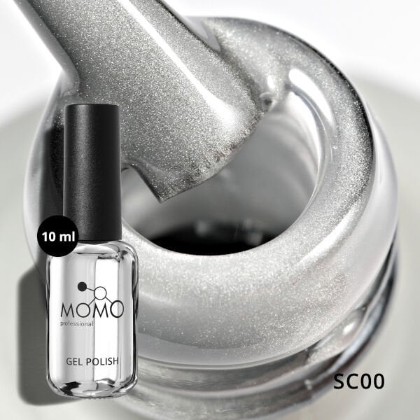 Momo Professional Korean Cat Eye, Silky Cat Eye Kedi Gözü Kalıcı Oje SC00 Clear (10ml)