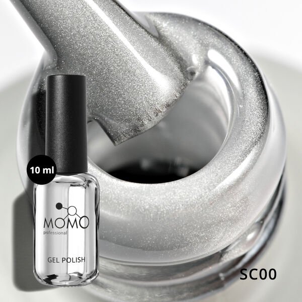 Momo Professional Korean Cat Eye, Silky Cat Eye Kedi Gözü Kalıcı Oje SC00 Clear (10ml)