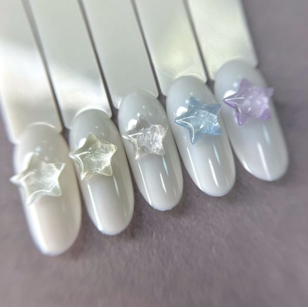 Zoo 1859 3D Kristal Yıldızlar 10 Adet Çeşitli Renk