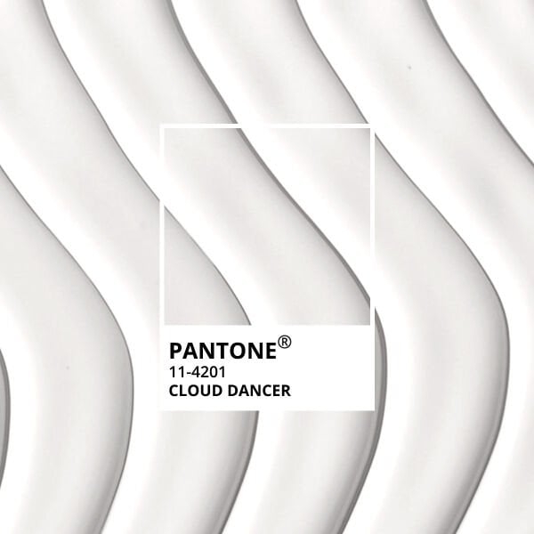 Momo Professional Kalıcı Oje Pantone Cloud Dancer 2026 Yılın Rengi, Bulut Beyazı, (10ml)