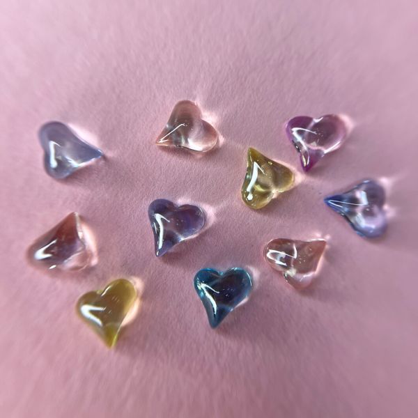 Zoo 1860 3D Kristal Kalpler 10 Adet Çeşitli Renk