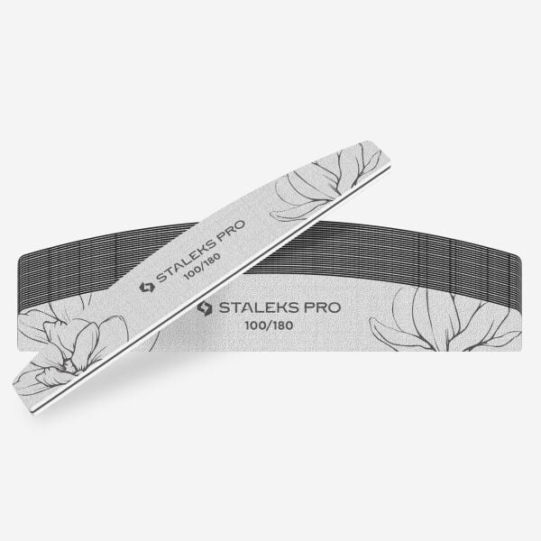 Staleks Yarım Ay Mineral Tırnak Törpüsü EXPERT 40 100/180 Grit (1 Adet)