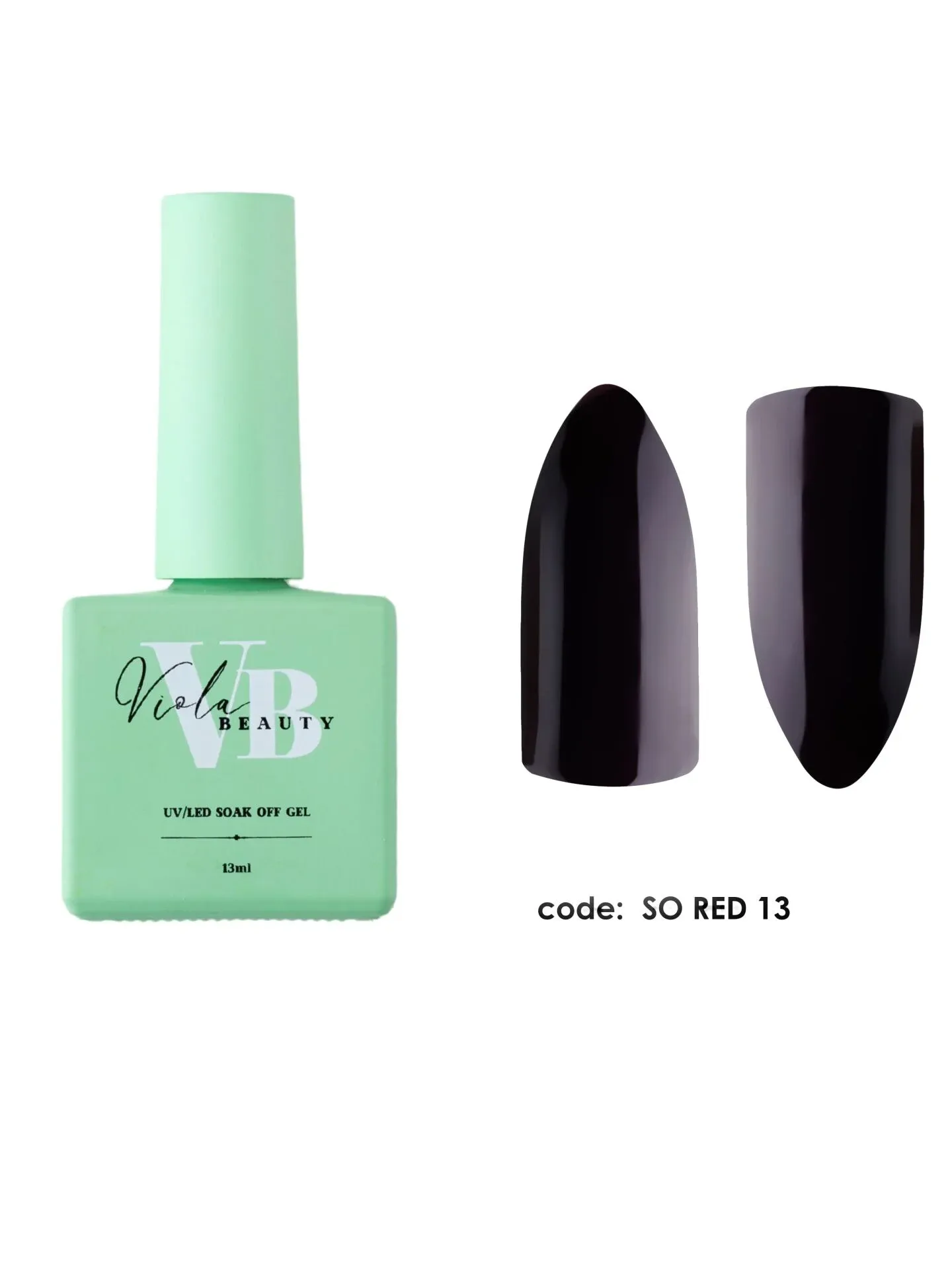 Viola Beauty Kalıcı Oje So Red #0013 13 ml