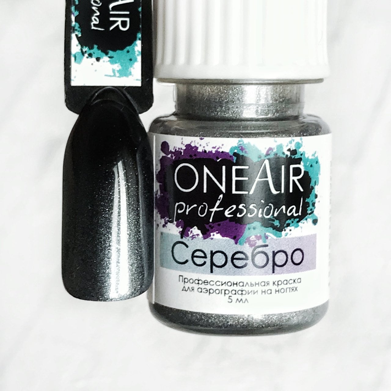 OneAir Ombre Boyası Gümüş (5ml)