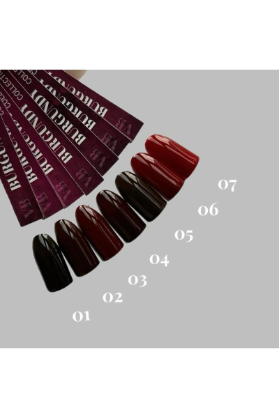 Viola Beauty Kalıcı Oje Burgundy #0007 13 ml