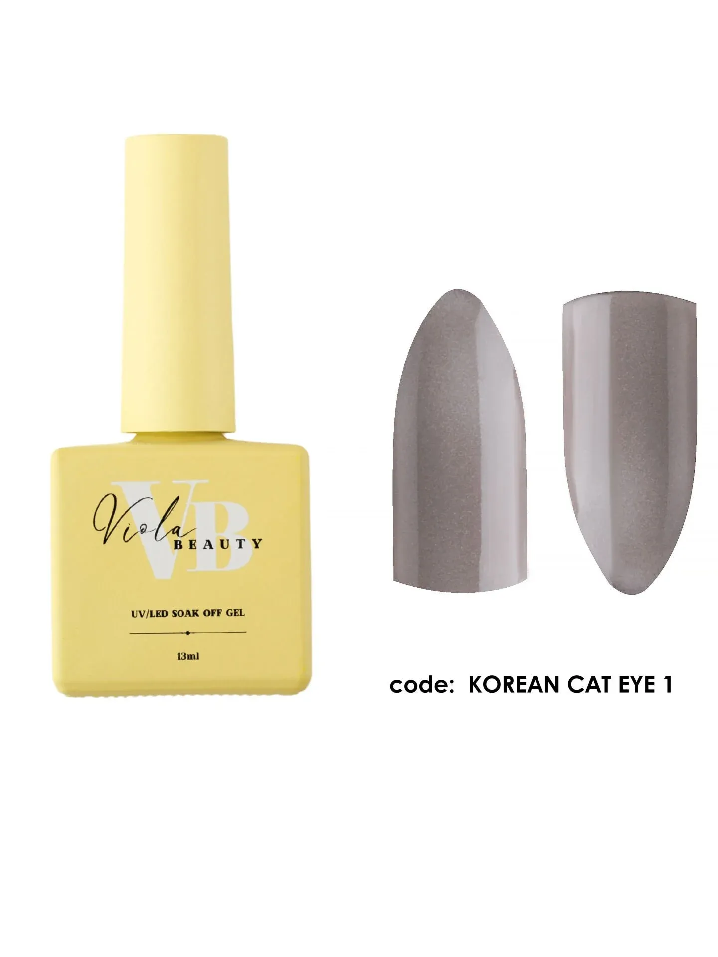 Viola Beauty Kalıcı Oje Korean Cat Eye #0001 13 ml